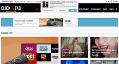 Desktop Screenshot of clickandfab.com